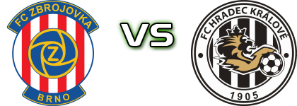 Zbrojovka Brno - Hradec Králové Detalji meca I statistika.