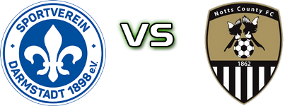 Darmstadt - Notts County head to head game preview and prediction