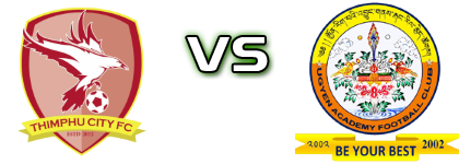 Thimphu City - Ugyen Academy FC head to head game preview and prediction