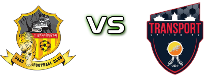 Paro FC - Transport United head to head game preview and prediction
