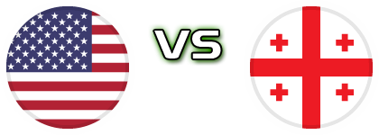 USA - Georgia Spiel Prognosen und Statistiken