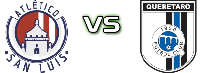 Atlético de San Luis - Querétaro Estatísticas e detalhes do jogo
