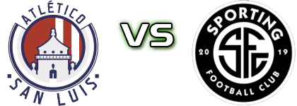 Atlético de San Luis - Sporting San José head to head game preview and prediction