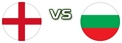 England - Bulgaria head to head game preview and prediction