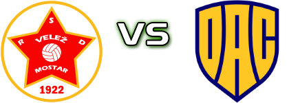 FK Velež - DAC 1904 head to head game preview and prediction
