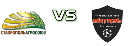 StavropolAgroSoyuz Nevinnomyssk - Vityaz Mikhailovsk Spiel Prognosen und Statistiken StavropolAgroSoyuz Nevinnomyssk - Vityaz Mikhailovsk Spiel Prognosen und Statistiken