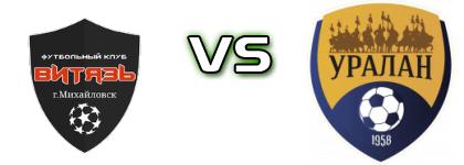 Vityaz Mikhailovsk - Uralan Elista Spiel Prognosen und Statistiken Vityaz Mikhailovsk - Uralan Elista Spiel Prognosen und Statistiken