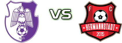 FC Argeş - Hermannstadt Estatísticas e detalhes do jogo