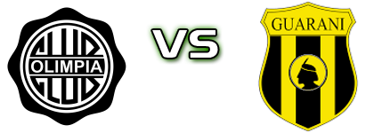 Olimpia - Club Guaraní Detalles y estadisticas