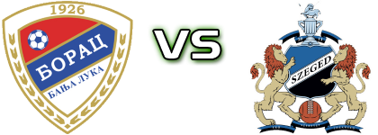 Borac - Szeged CSGA Statistiche e dettagli partita