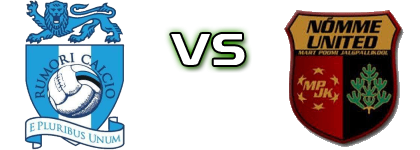 Rumori - FC Nomme United U19 head to head game preview and prediction