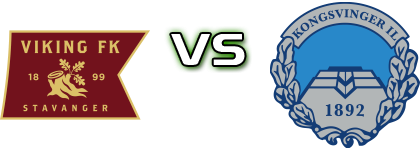 Viking FK - Kongsvinger IL head to head game preview and prediction