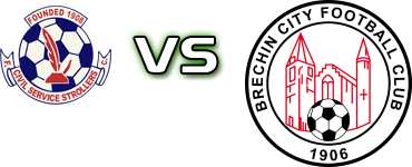Civil Service Strollers - Brechin Estatísticas e detalhes do jogo