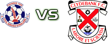 Civil Service Strollers - Clydebank FC Detalji meca I statistika. Civil Service Strollers - Clydebank FC Detalji meca I statistika.