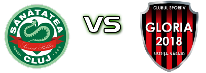 Sănătatea Cluj - Gloria Bistrița Spiel Prognosen und Statistiken