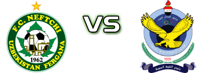 Neftchi - Al-Jawiya Spiel Prognosen und Statistiken