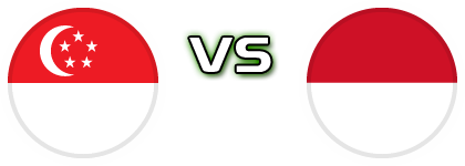 Singapore - Indonesia head to head game preview and prediction