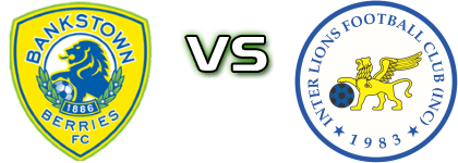 Bankstown Berries FC - Inter Lions FC Spiel Prognosen und Statistiken