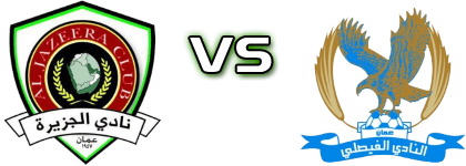 Al-Jazeera - Al-Faisaly Statistiche e dettagli partita Al-Jazeera - Al-Faisaly Statistiche e dettagli partita