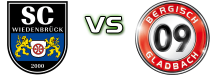 Wiedenbrück - Bergisch Gladbach Statistiche e dettagli partita