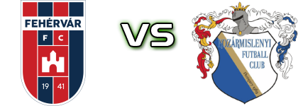 Fehérvár FC - Kozármisleny детайли и статистика