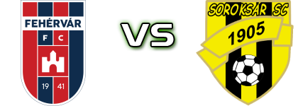 Fehérvár FC - Soroksár детайли и статистика