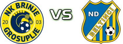 Brinje Grosuplje - Beltinci head to head game preview and prediction