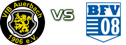 Auerbach - Bischofswerdaer FV 08 Spiel Prognosen und Statistiken