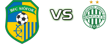 Siófok - Ferencváros II Detalles y estadisticas