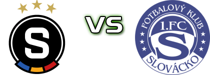 Sparta Praha - Slovácko Statistiche e dettagli partita