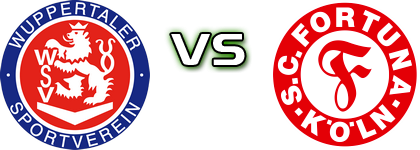 Wuppertal - Fortuna Köln детайли и статистика Wuppertal - Fortuna Köln детайли и статистика