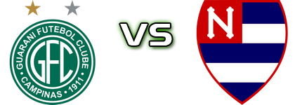 Guarani - Nacional  Statistiche e dettagli partita