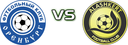 Orenburg - Alashkert детайли и статистика