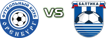 Orenburg - Baltika detalji utakmice i statistika